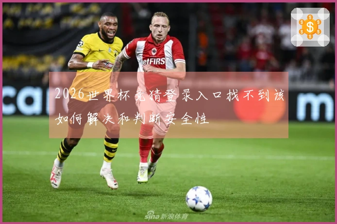 2026世界杯竞猜登录入口找不到该如何解决和判断安全性