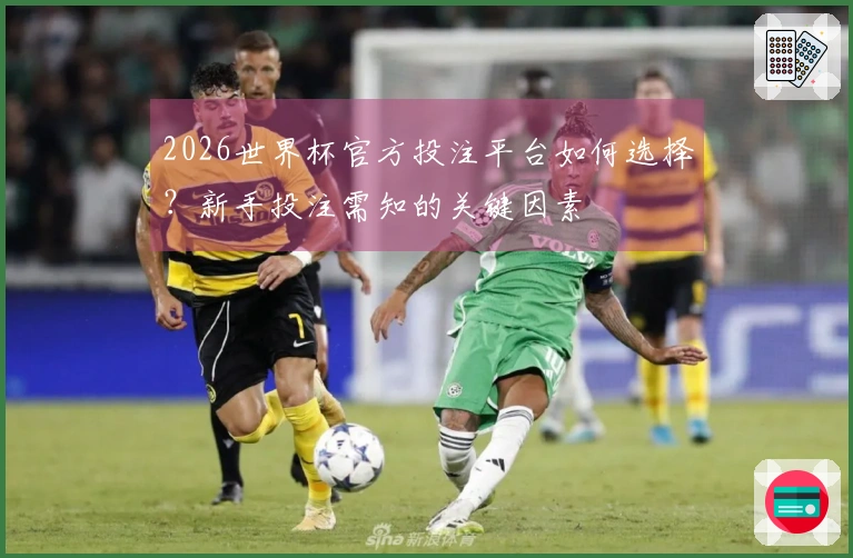 2026世界杯官方投注平台如何选择？新手投注需知的关键因素
